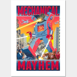 Mechanical Mayhem Posters and Art